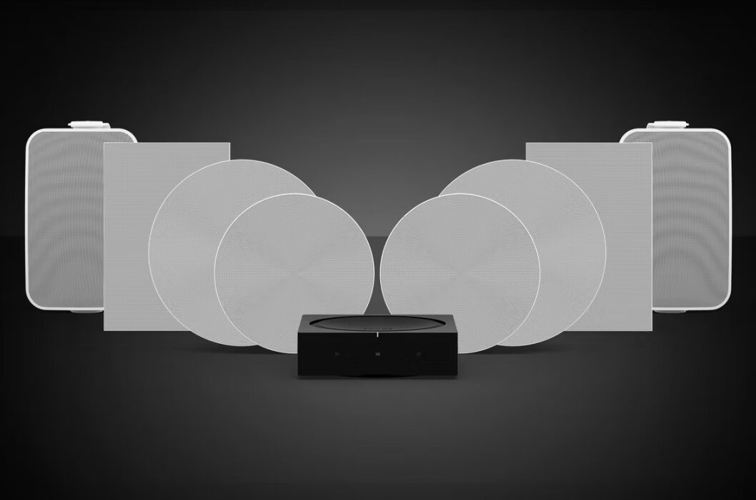 ENCEINTES ENCASTRABLES SONOS IN-CEILING 8 POUCES