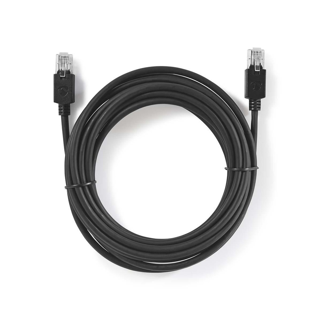 Câble réseau CAT6 | RJ45 Male | RJ45 Male | F/UTP | 5.00 m | Rond | LSZH / PVC | Anthracite | Boite avec Fenêtre