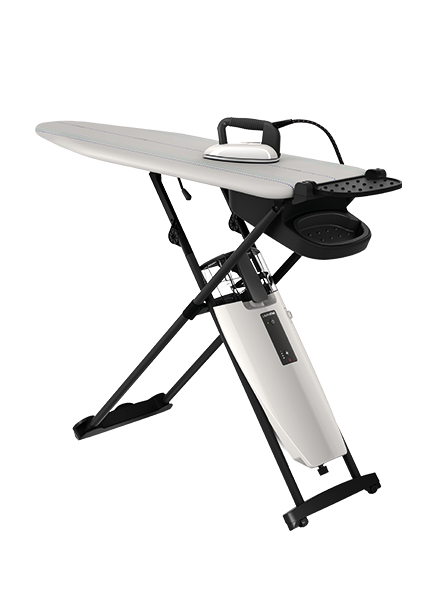 Table active avec aspiration et soufflerie I Blanc SMART I WHITE LAURASTAR