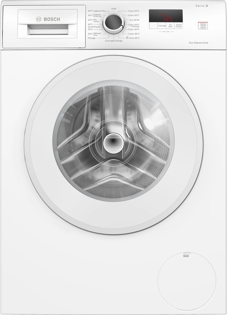Lave-linge frontal Blanc WGE02407FR BOSCH