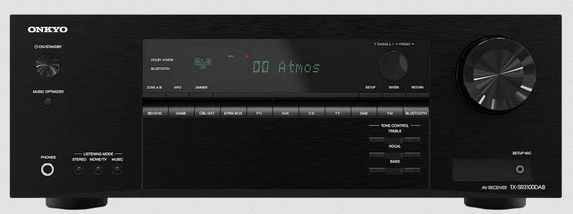 ONKYO Amplificateur AV 5.2 TXSR3100DABBMMP