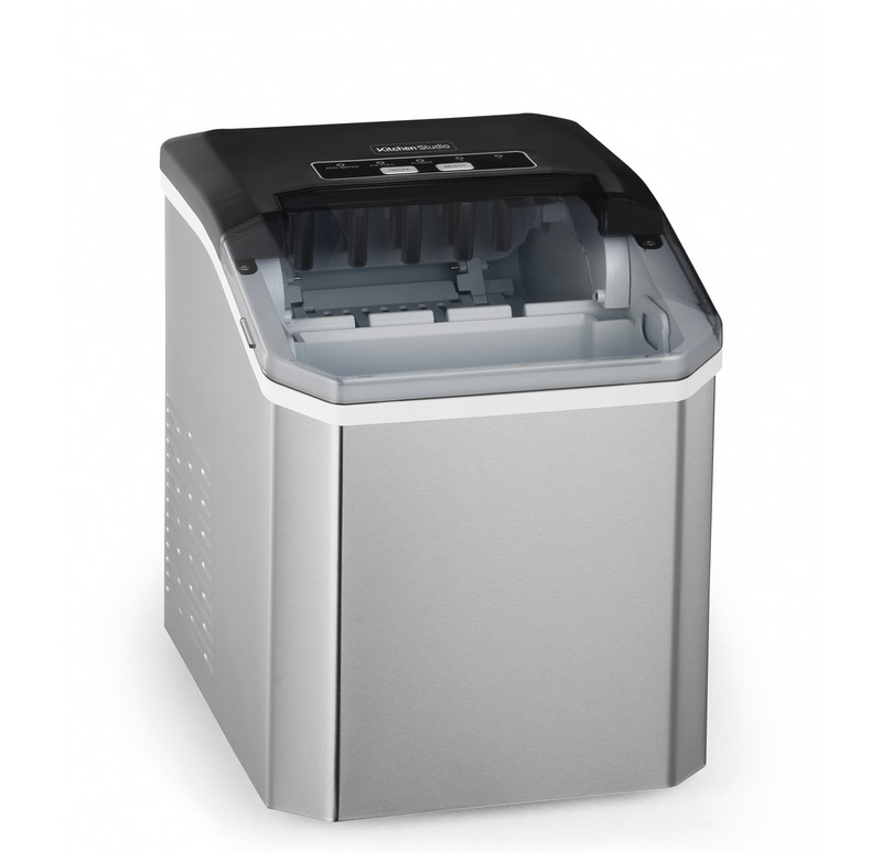 Machine à glaçons inox KSICE9SS KITCHENCHEF