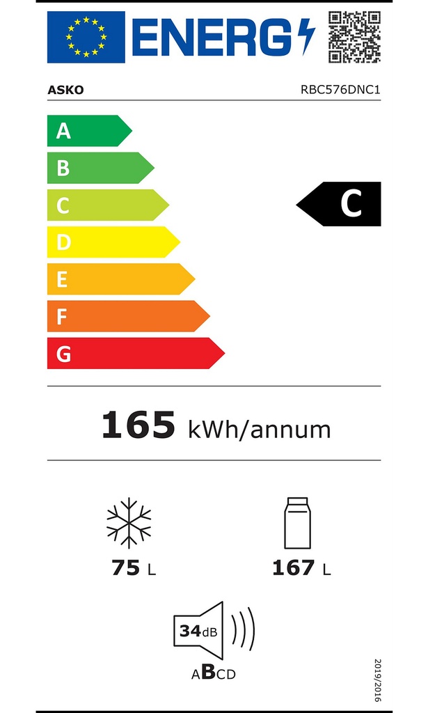 Réfrigérateur intégrable Combiné