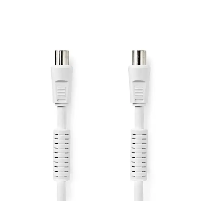 Câble coaxial 120 dB Gestimum 15 m Blanc