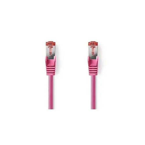 Câble réseau RJ45 Nedis 30m Rose