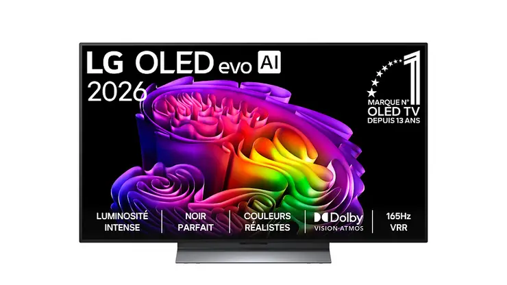 TV OLED 4K LG Noir OLED48G66LS LG