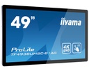 Écran plat interactif 4K Ultra HD Noir TF4938UHSC-B1AG iiyama
