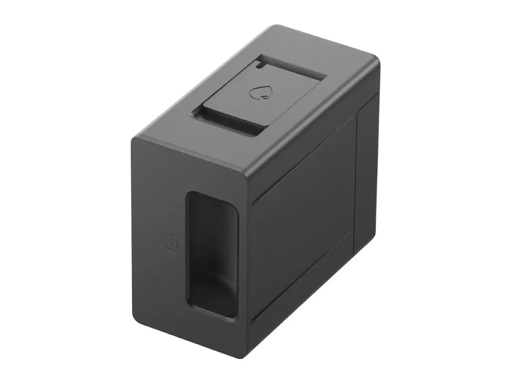 Automatic cleaning fluid dispensing module with a single 600 ml chamber for Dreame Matrix10 Ultra, Aqua10 Ultra Roller Complete, Aqua10 Roller, Aqua10 Ultra Track Complete, X60 Ultra, and X60 Ultra Complete cleaning robots.