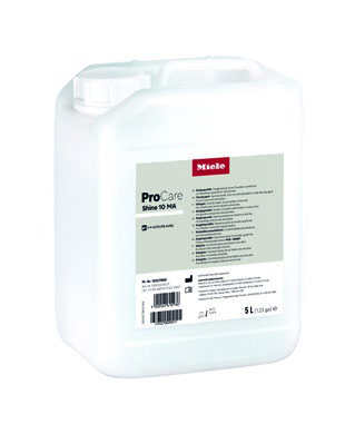 Miele Professional Shine 10 MA-5l - Produit de lavage vaisselle ProCare Shine Conditionnement 5 l - Livré à l'unité