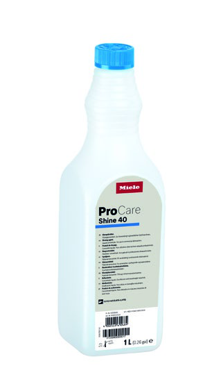 Miele Professional Shine 40-1l - Produit de lavage vaisselle ProCare Shine Conditionnement 1 l - Livré par