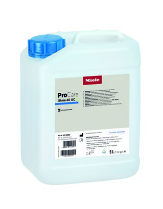 Miele Professional Shine 40 GC-5l - Produit de lavage vaisselle ProCare Shine Conditionnement 5 l - Livré à l'unité