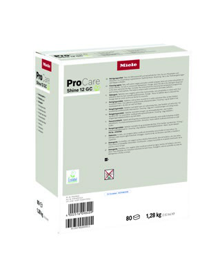 Miele Professional Shine 12 GC - Produit de lavage vaisselle ProCare Shine Conditionnement 80 tablettes
