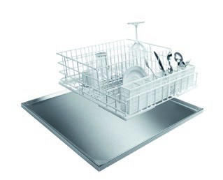 Miele Professional AW 50/1 - Bac d'égouttement pour panier 500 x 500 mm. L 604 x P 606 x h 20 mm. pour PTD 702/703