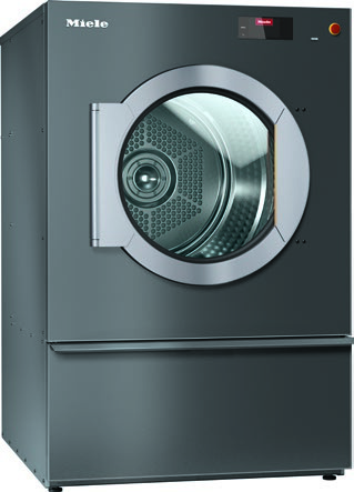 Miele Professional PDR 914 G IG - Sèche-linge professionnel Gaz, 250 litres (14 kg), IG (carrosserie gris acier)