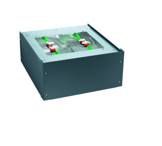 Miele Professional APWM 039 - Socle fermé sans fixation au sol pour PWM 11kg Gris Acier H 30 cm