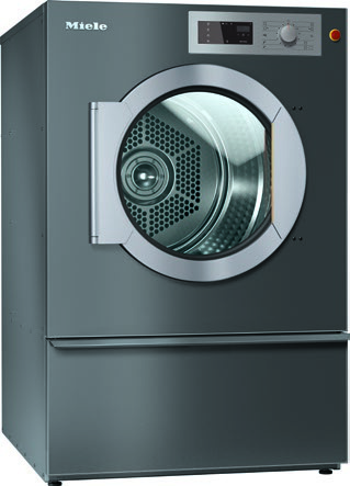 Miele Professional PDR 522ROP EL IG - Sèche-linge professionnel Electrique, 400 litres (22 kg), IG (carrosserie gris acier)