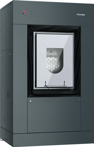 Miele Professional PW 6163 - Lave-linge professionnel Electrique, IG (carrosserie GrisAcier), boîte à