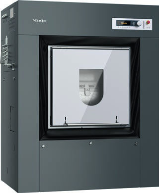Miele Professional PW 6243 - Lave-linge professionnel Electrique, IG (carrosserie Gris Acier), MF 01- Ru circuit de délestage