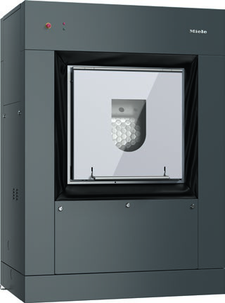 Miele Professional PW 6243 - Lave-linge professionnel Electrique, IG (carrosserie Gris Acier), boîte à