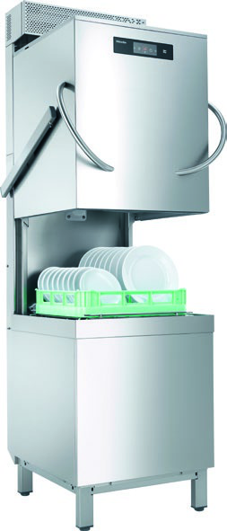 Miele Professional PTD 901 AE WES DOS ECO - Lave-vaisselle professionnel AE Carrosserie inox, 6,4 kW WES