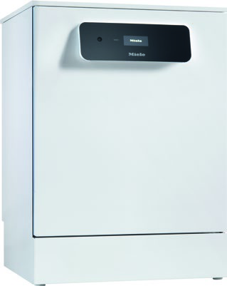 Miele Professional PFD 401 LW WB - Lave-vaisselle professionnel Carrosserie blanche avec paniers / pose libre
