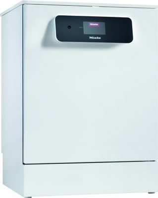 Miele Professional PFD 404 LW WB - Lave-vaisselle professionnel Carrosserie blanche avec paniers / pose libre