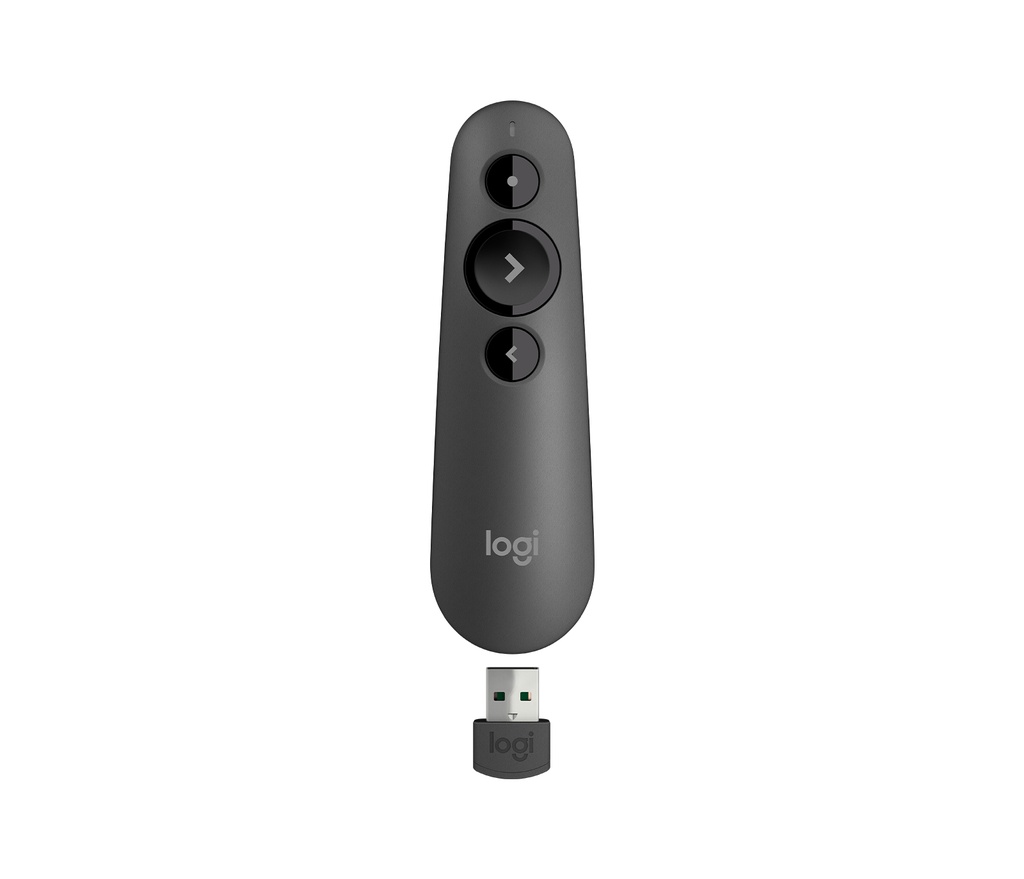 Logitech R500s - Télécommande de présentation - 3 boutons - graphite