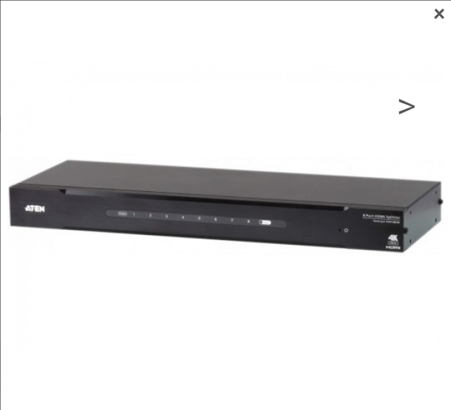 ATEN VS0108HB splitter HDMI 2.0 18Gbps 8 ports