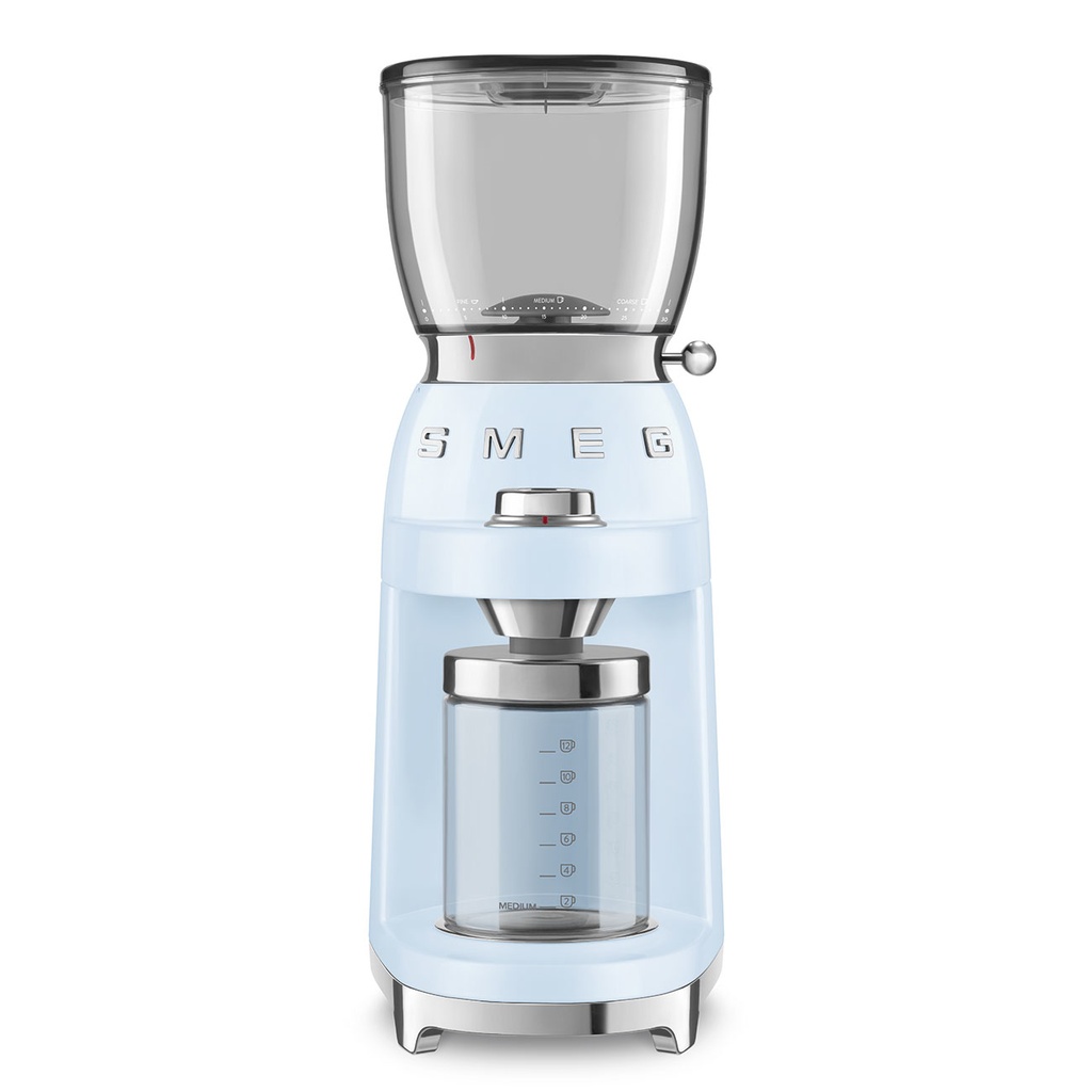appareil à moudre le café Bleu CGF11PBEU SMEG
