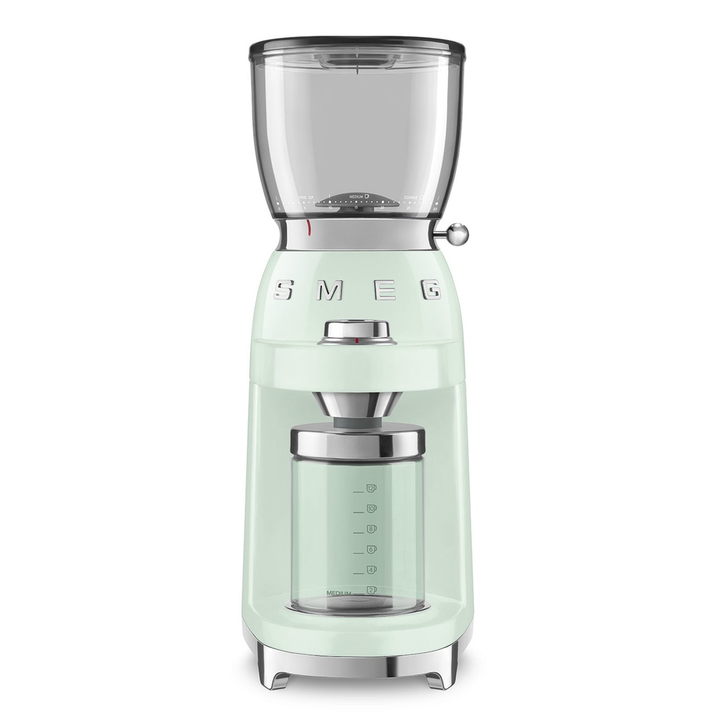 appareil à moudre le café 150 W Vert, Transparent CGF11PGEU SMEG