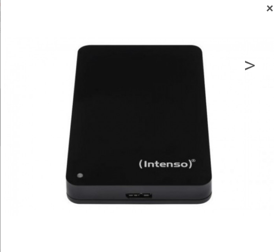INTENSO Disque Dur Externe 2.5" Memory Case USB 3.0 - 2 To Noir