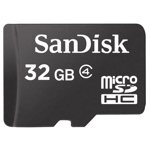 [SDSDQM-032G-B35] SanDisk - Carte mémoire flash - 32 Go - Class 4 - micro SDHC - noir