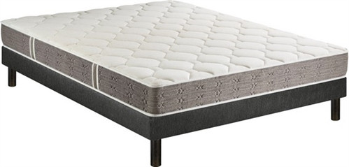 [IC1686614019000] BULTEX LOT MATELAS+SOMMIER TAP. 140X190CM - REVOLUTION